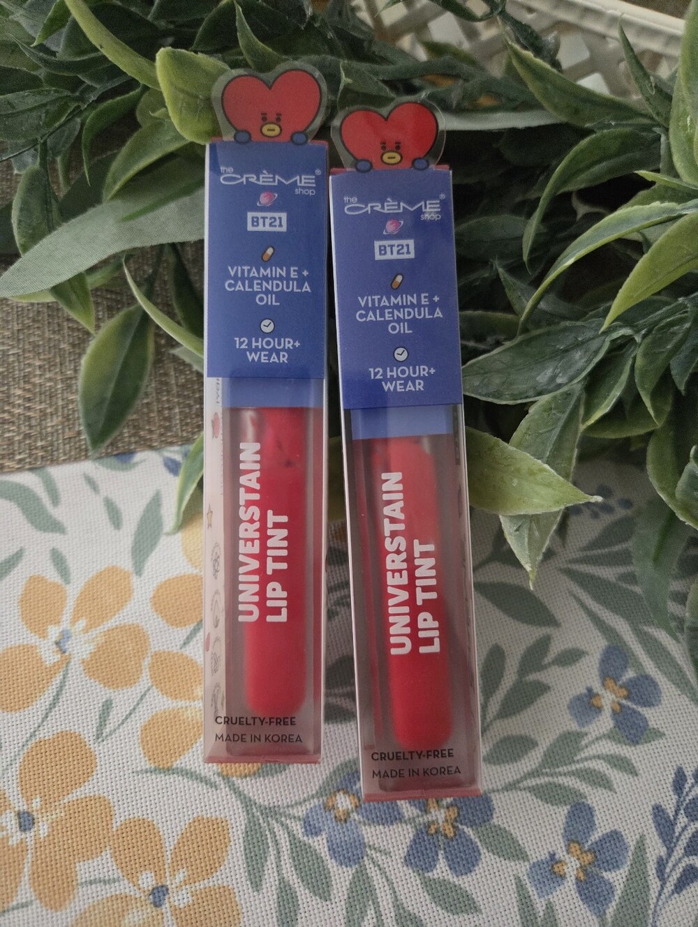 The Crème Shop BT21 Universtain Lip Tint — Red